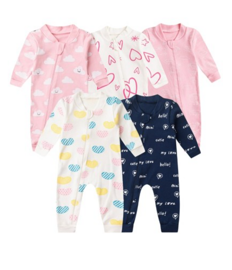 Kit Bebê ( 5 Macacões )